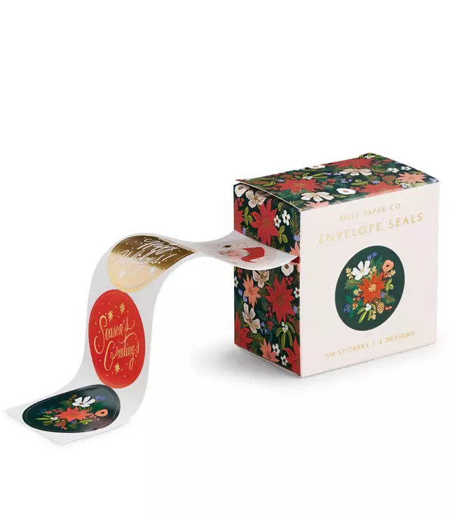 Rifle Paper Co Holiday Envelope Seals | LOFT