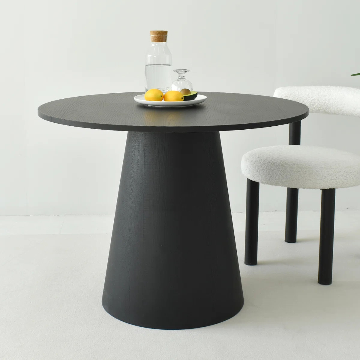 Agne 35" Round Pedestal Dining Table | Wayfair North America
