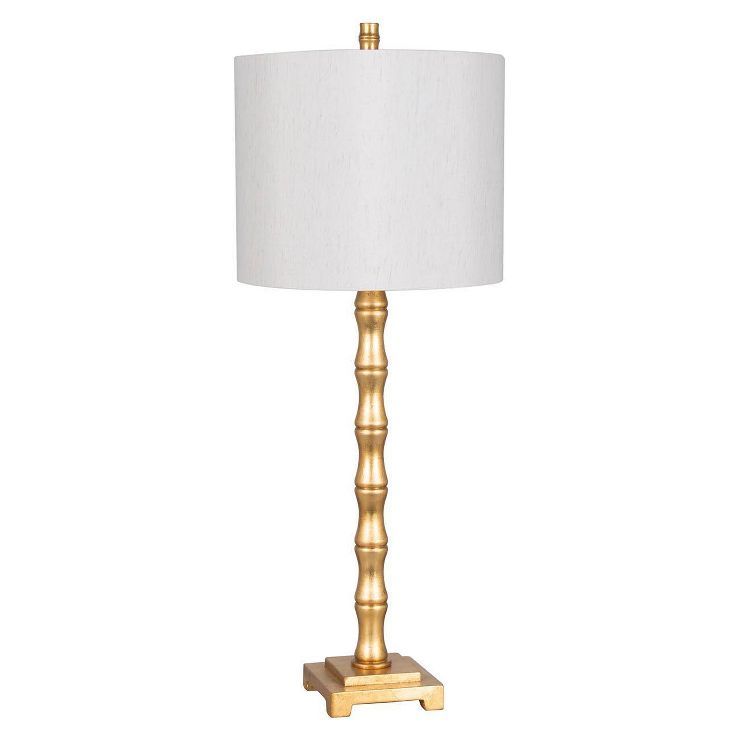 Large Bamboo Table Lamp (Includes LED Light Bulb) Brass - Opalhouse™ | Target