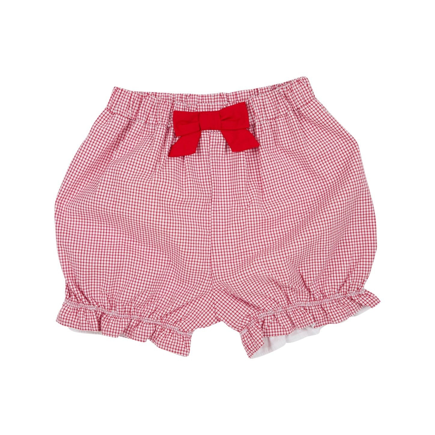Natalie Knickers - Richmond Red Windowpane with Richmond Red | The Beaufort Bonnet Company