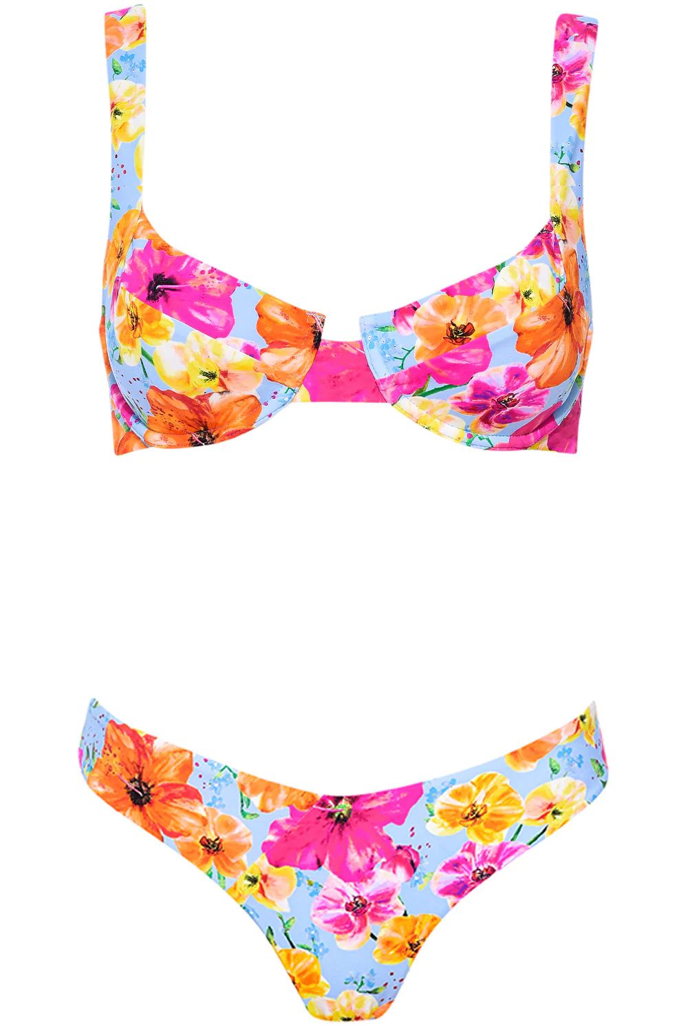 Laguna Bikini Hibiscus Set | VETCHY