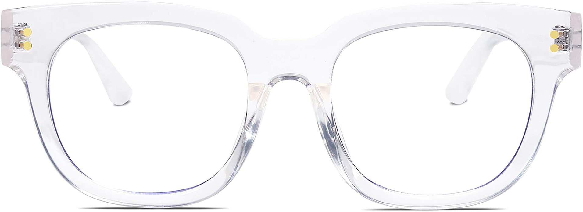 SOJOS Oversized Square Anti Blue Light Blocking Glasses for Women Thick Computer Eyeglasses Doubl... | Amazon (US)