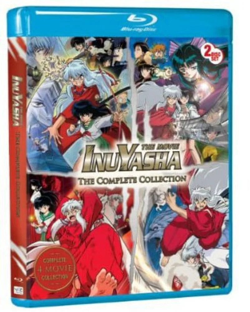 Inuyasha: The Movie the Complete Collection (Blu-ray) | Walmart (US)