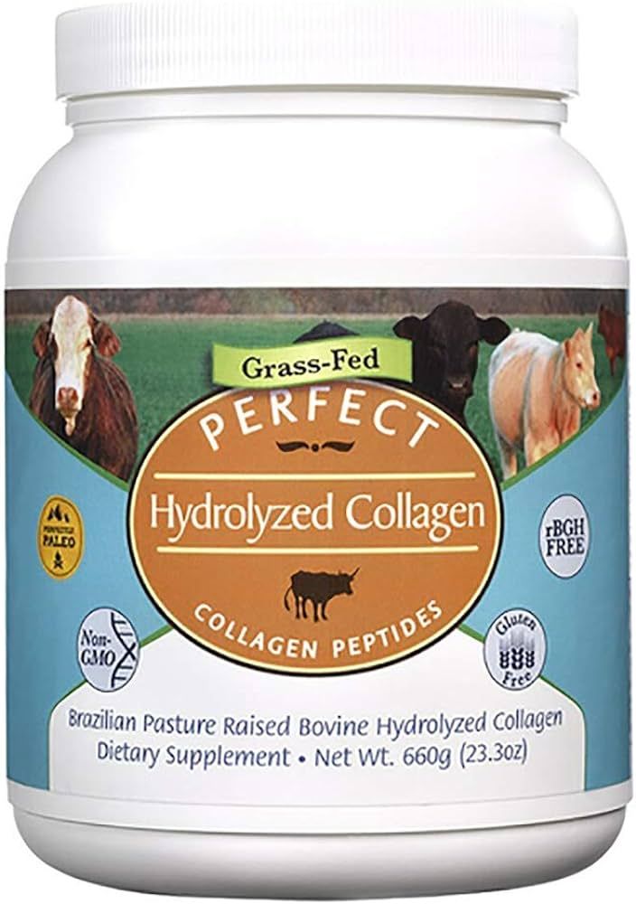 Perfect Supplements – Perfect Hydrolyzed Collagen Powder – 660g – All Natural Collagen - Br... | Amazon (US)