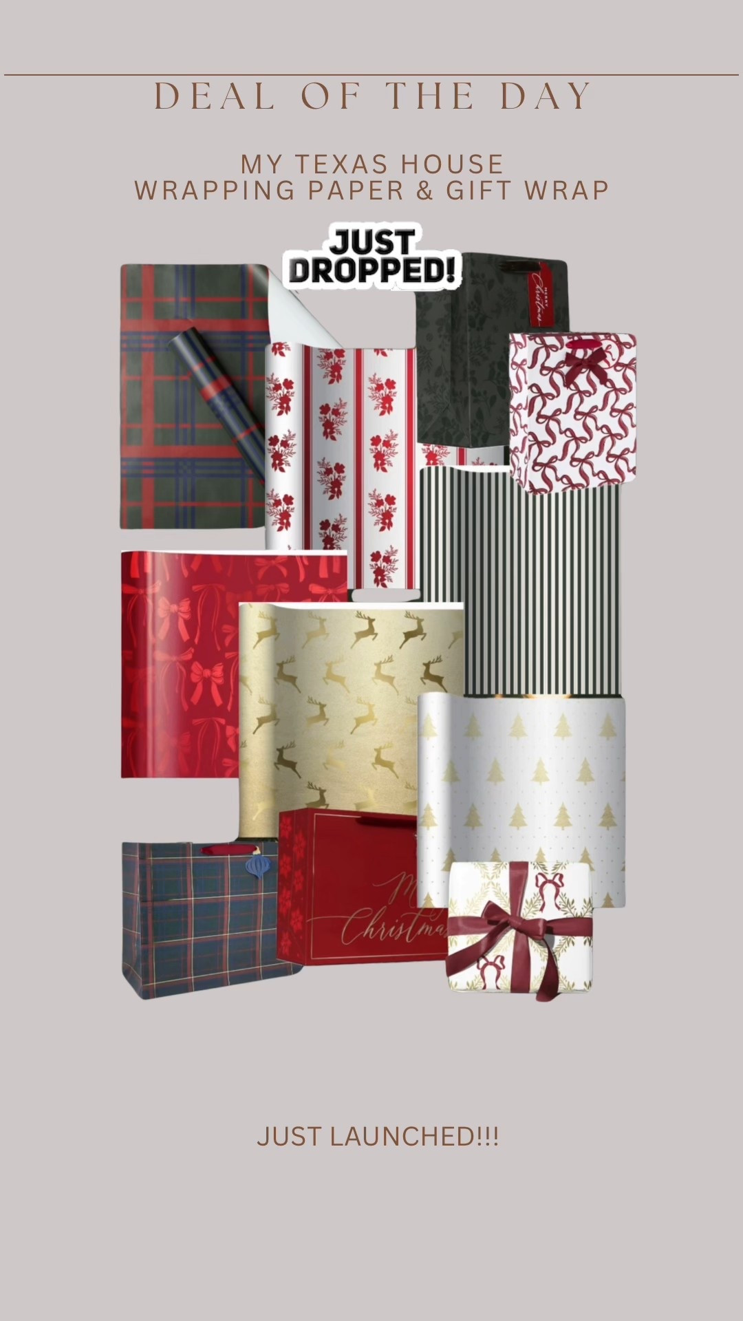 My Texas house just dropped the prettiest wrapping paper & gift bags!!!! 

#LTKSeasonal #LTKGiftGuide #LTKHoliday