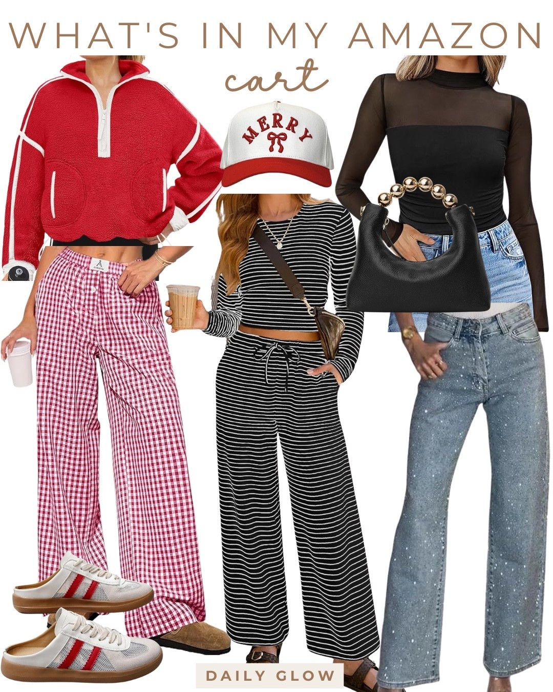 Amazon add to cart must haves 🤩!  All so cute! 

Amazon must haves, Amazon outfit, Amazon style, Amazon fashion, Amazon outfit, affordable style, women’s fashion, casual outfit inspo, Amazon outfit inspo, chic outfit, casual chic outfit, trendy outfit, fall outfit, fall style, fall fashion, holiday outfit, winter style, winter outfit Inspo 

#LTKSeasonal #LTKFindsUnder100 #LTKFindsUnder50