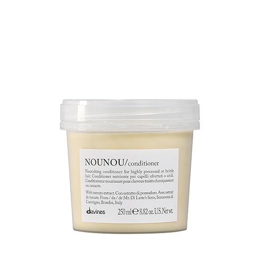 Davines NOUNOU Conditioner, Hydrating Deep Conditioner for Bleached, Permed, Relaxed, Damaged Or ... | Amazon (US)