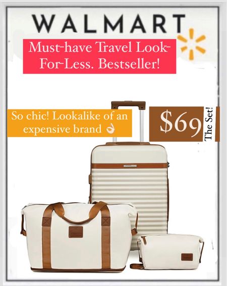 This looks just like a very expensive very well known travel set.  This price tho is unbeatable!!! 

#LTKtravel #LTKU #LTKSeasonal