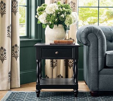 Chris Loves Julia Modern Traditional Side Table (20") | Pottery Barn (US)