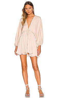 Free People Arzel Mini Dress in Cream from Revolve.com | Revolve Clothing (Global)