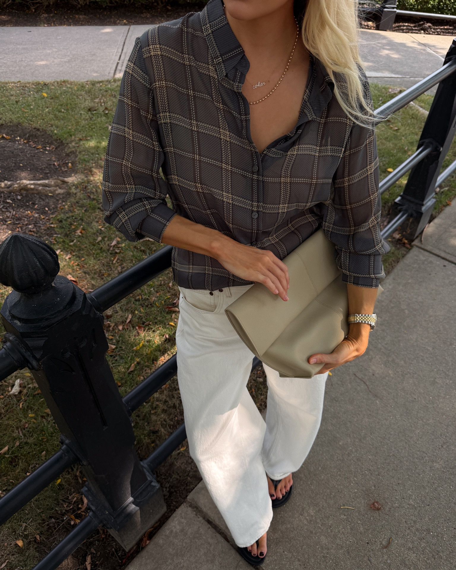 SIZE: med in top, 29 reg in jeans, shoes run tts! #kathleenpost

Summer outfit Inspo, fall transition look, coffee meeting outfit

#LTKootd