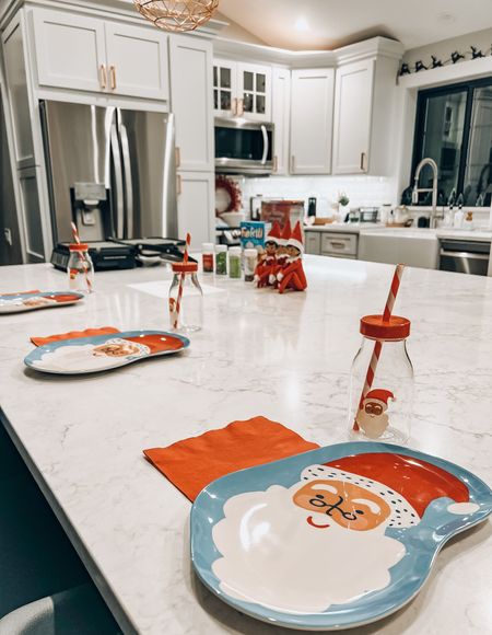 The elves are back! Day 1: breakfast with the elves 🤍 how cute are these Santa plates and cups from Target! $3 each! PLUS Dash waffle makers are on sale for $10 each 🎅🏼👏🏼

#LTKkids #LTKsalealert #LTKHoliday