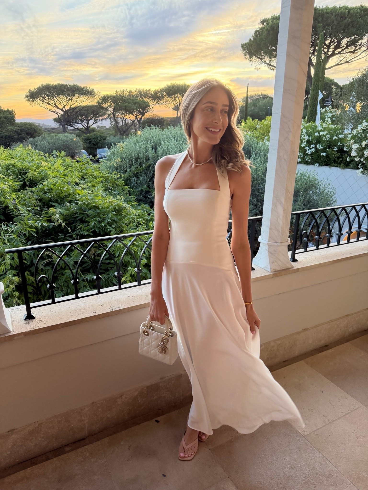 White dress I wore tonight for dinner in saint tropez france 
Wearing small , run trs, not see through t am 5’9
Summer dresses
Date night outfits

#LTKootd #LTKU #LTKOver40