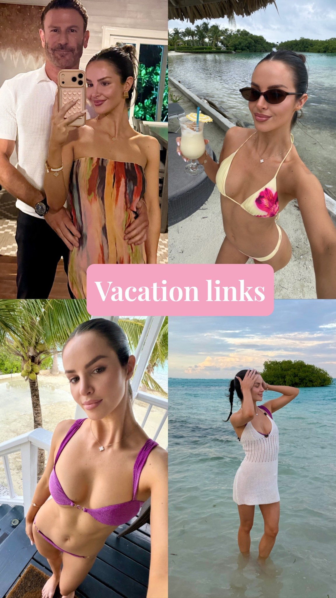 All my vacation fits from Belize!! Love these bikinis & dresses for any vacation and a lot of them are super affordable! And you always need a good body shimmer on vacation 🌺🥥

#LTKGiftGuide #LTKootd #LTKFindsUnder50
