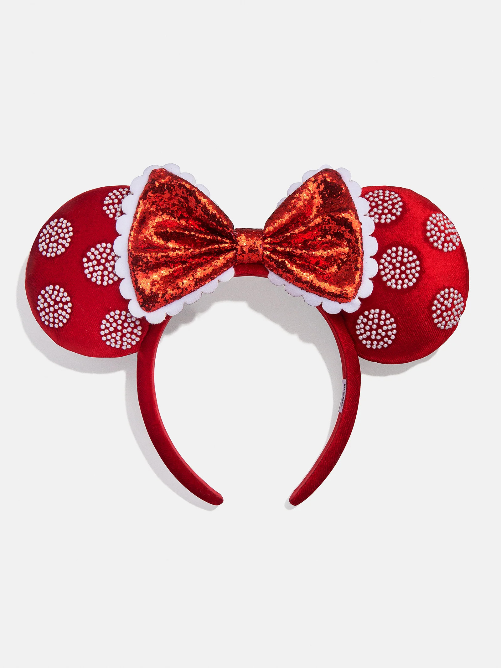 Disney Minnie Mouse Pearl Polka Dot Ears Headband - Minnie Mouse Pearl Polka Dot Ears | BaubleBar