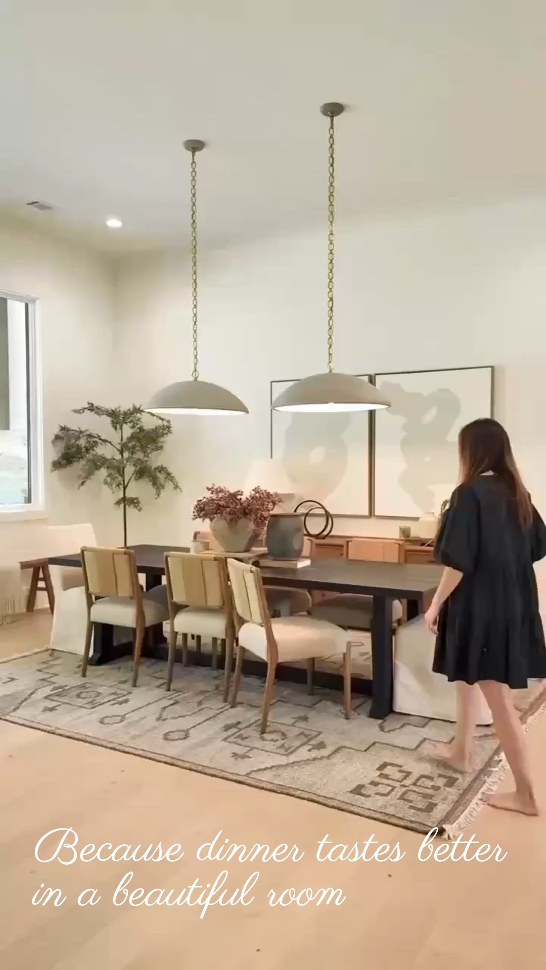 Designed with warmth, texture, and balance in mind — this Modern Classic dining space blends timeless neutrals with sculptural accents that make every meal feel special. 🤎

#porcheandco #modernclassic #diningroomstyle #interiorinspiration #neutraldecor #timelessinteriors #modernclassicinterior #cozyhome #interiorstyle #warmneutrals #classicdesign #homedecor #moderninterior #interiorinspo

Do you want to bring our dreamy Modern Classic style interior design into your own home? 🏡 You’re in luck! Reserve our Online Interior Design packages today -> https://porcheandco.com/edesign ✨ We can’t wait to work with you & design your home with #porcheandco


#LTKStyleTip #LTKBeauty #LTKHome