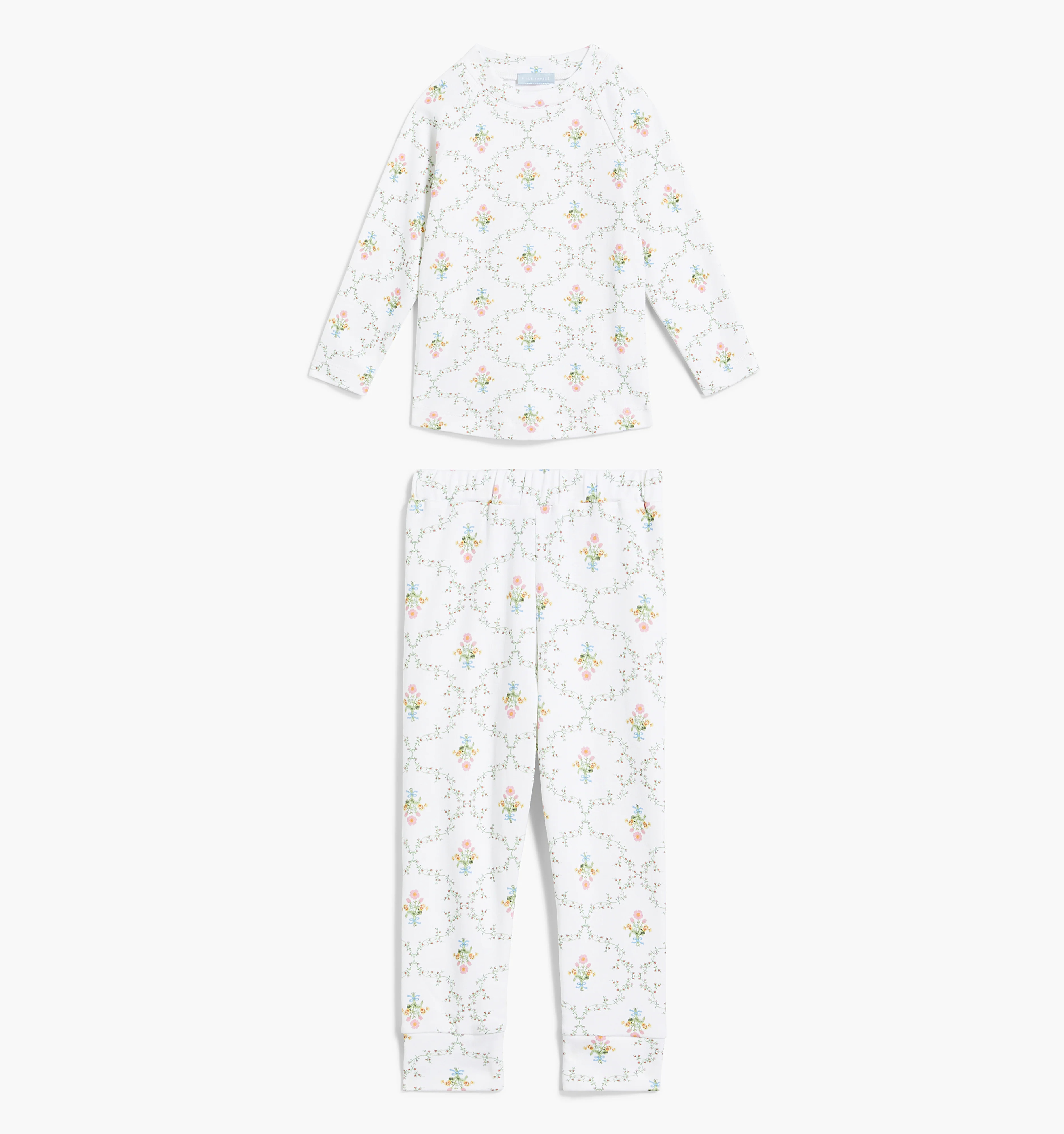The Baby PJ Set | Pastel Trellis / 18-24M | Hill House Home | Hill House Home US