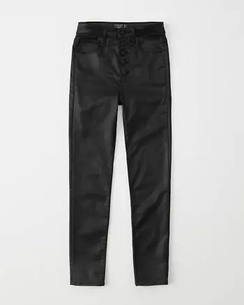 Super-Skinny High Rise Ankle Jeans | Abercrombie & Fitch US & UK