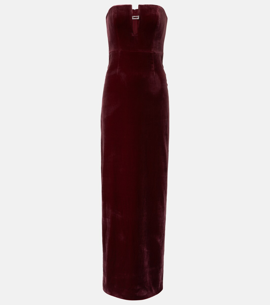 Embellished velvet bustier gown | Mytheresa (UK)
