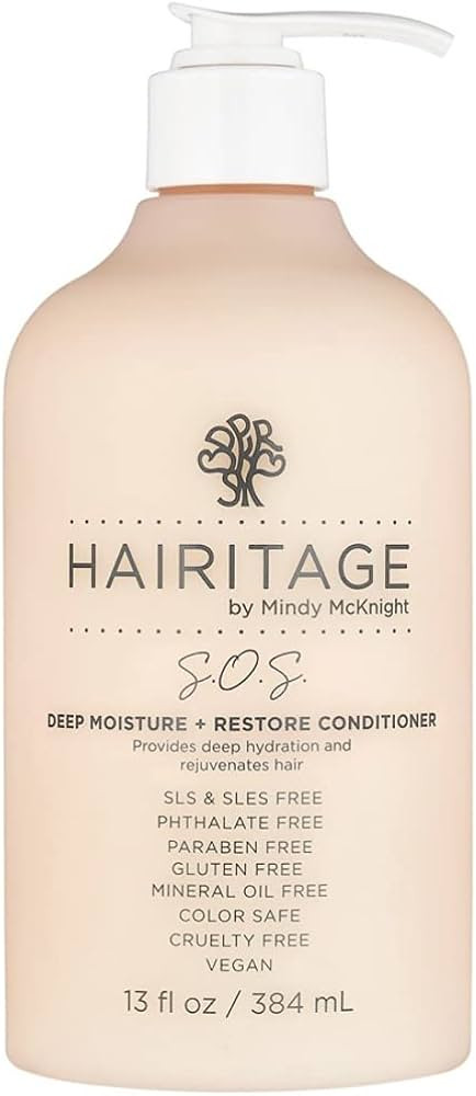 Hairitage S.O.S. Deep Moisture Conditioner VEGAN & CRUELTY FREE; BUY FROM BALANCED BEAUTY WE HAVE EC | Amazon (US)