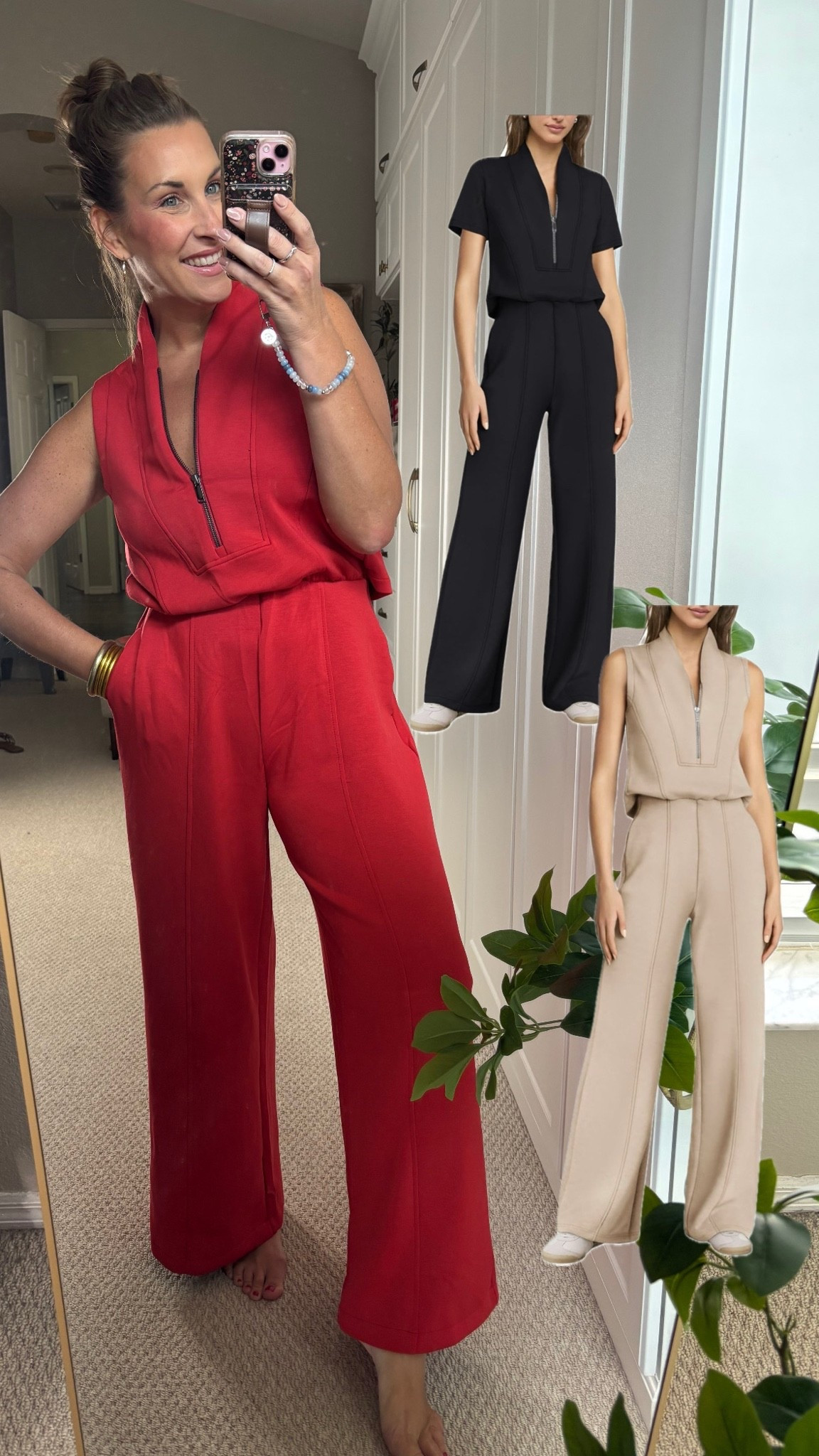 Spanx of Amazon, loving a cute jumpsuit for fall!! 👏🏼 medium 

Fall outfit 
Casual outfit 
Travel style

#LTKootd #LTKdayinmylife #LTKMidsize