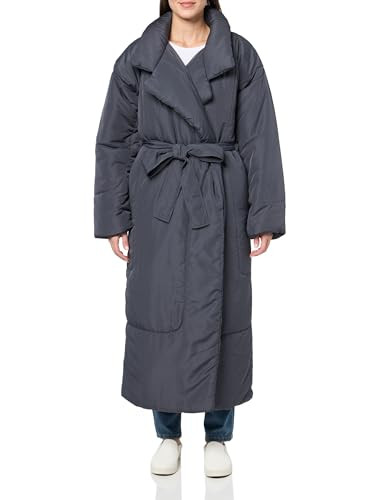NORMA KAMALI Women's Classic Sleeping Bag Coat Long, Charcoal, Medium-Large | Amazon (US)