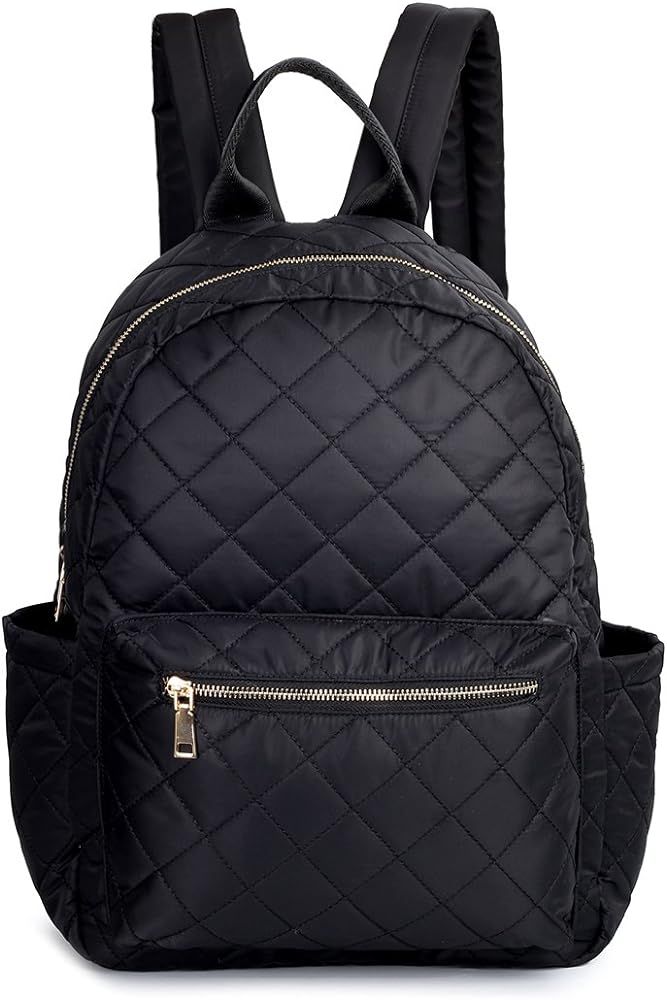 TOYOOSKY Black Backpack School Backpack Lightweight Women Travel Backpack Hold 14'' Laptop for Gi... | Amazon (US)