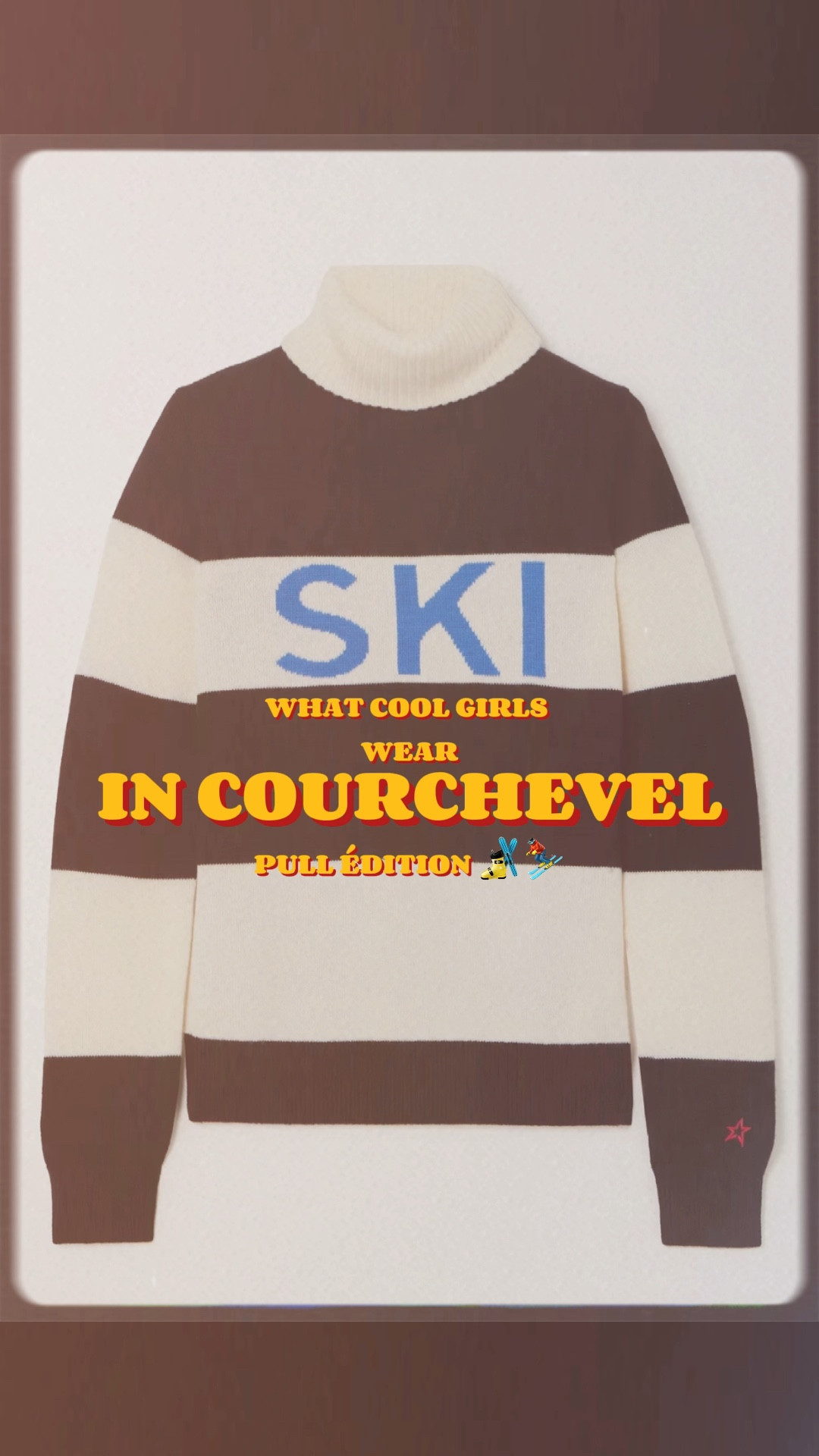 What girls wearing in Courchevel , pull over edition - get yours . 

#LTKHoliday #LTKSeasonal #LTKeurope
