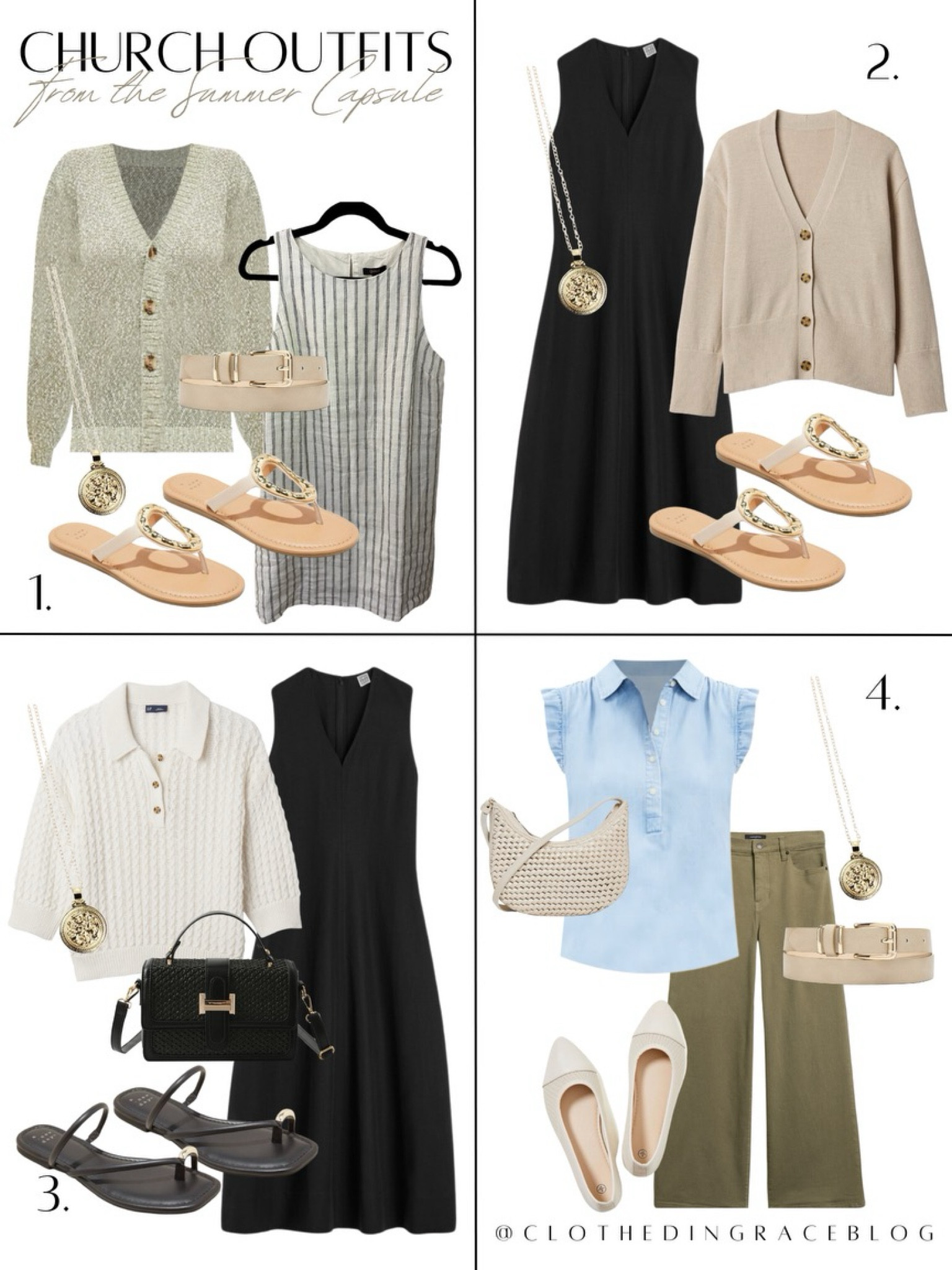 Church outfits from the summer capsule 


#LTKFindsUnder50 #LTKStyleTip #LTKFindsUnder100