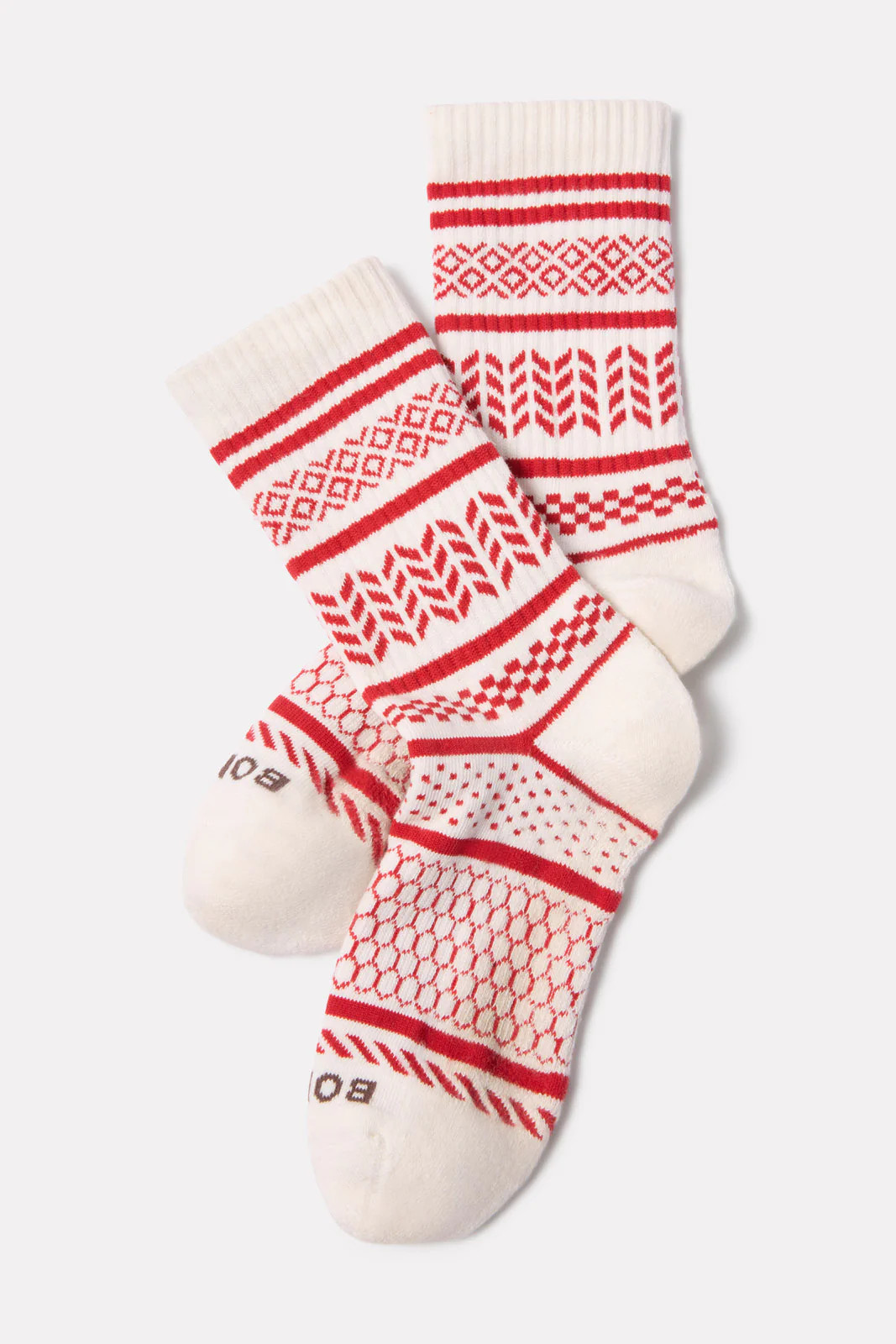 Checkered Fairisle Half Calf | Evereve