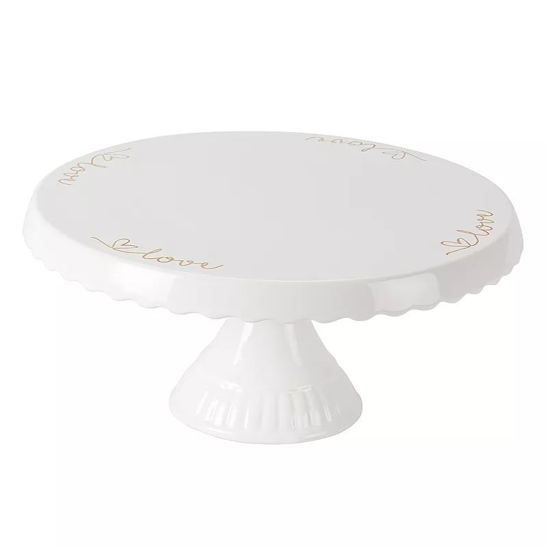 Cathy's Concepts Love Cake Stand, White, CAKE PLATE | Kohl's