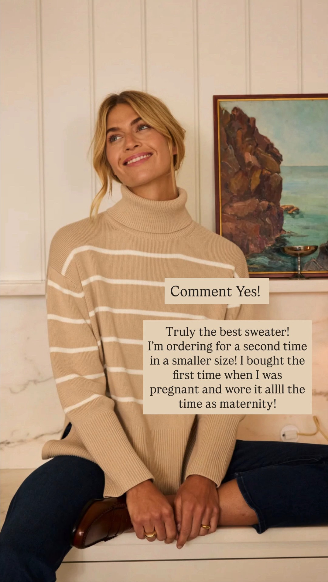 Sweater on sale today!