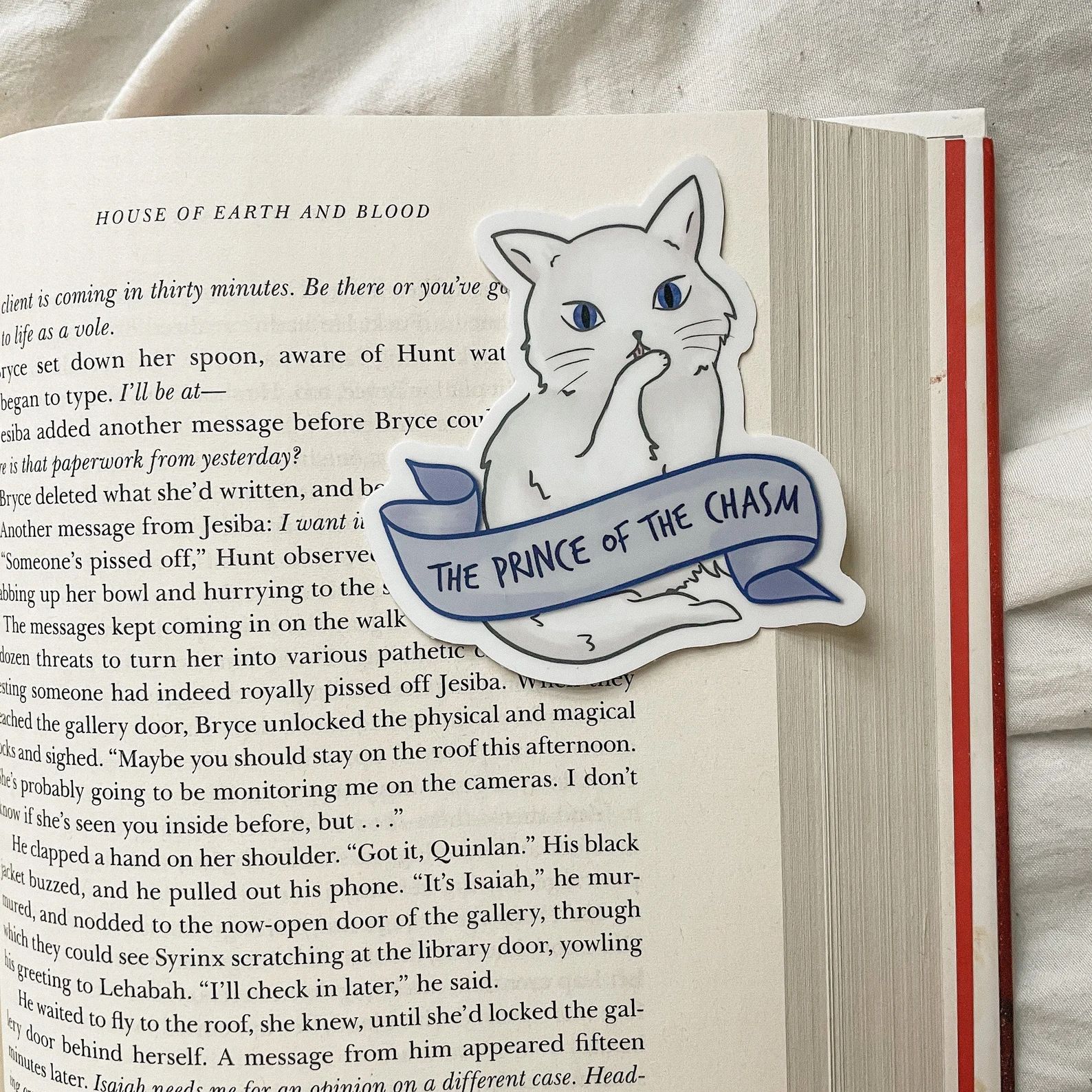 Prince of the Chasm Sticker | Crescent City | House of Earth and Blood by Sarah J. Maas | Etsy (US)