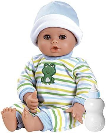Amazon.com: ADORA Playtime Little Prince 13 inch Baby Boy Doll with embroidered frog sleeper, hat... | Amazon (US)