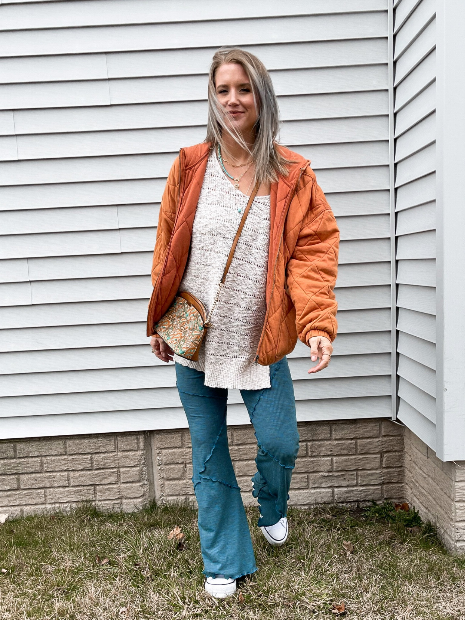 Spring things outfit idea for while it’s still cold outside | GRWM for my hair appointment outfit 

#targetstyle #springvibes #outfitidea #amazonfinds 

#LTKunder50 #LTKstyletip #LTKSeasonal