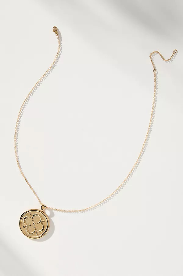 Love JW Original Pendant Coin Necklace | Anthropologie (US)