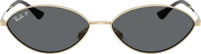 Ray-Ban Kai 59mm Polarized Oval Sunglasses | Nordstrom | Nordstrom