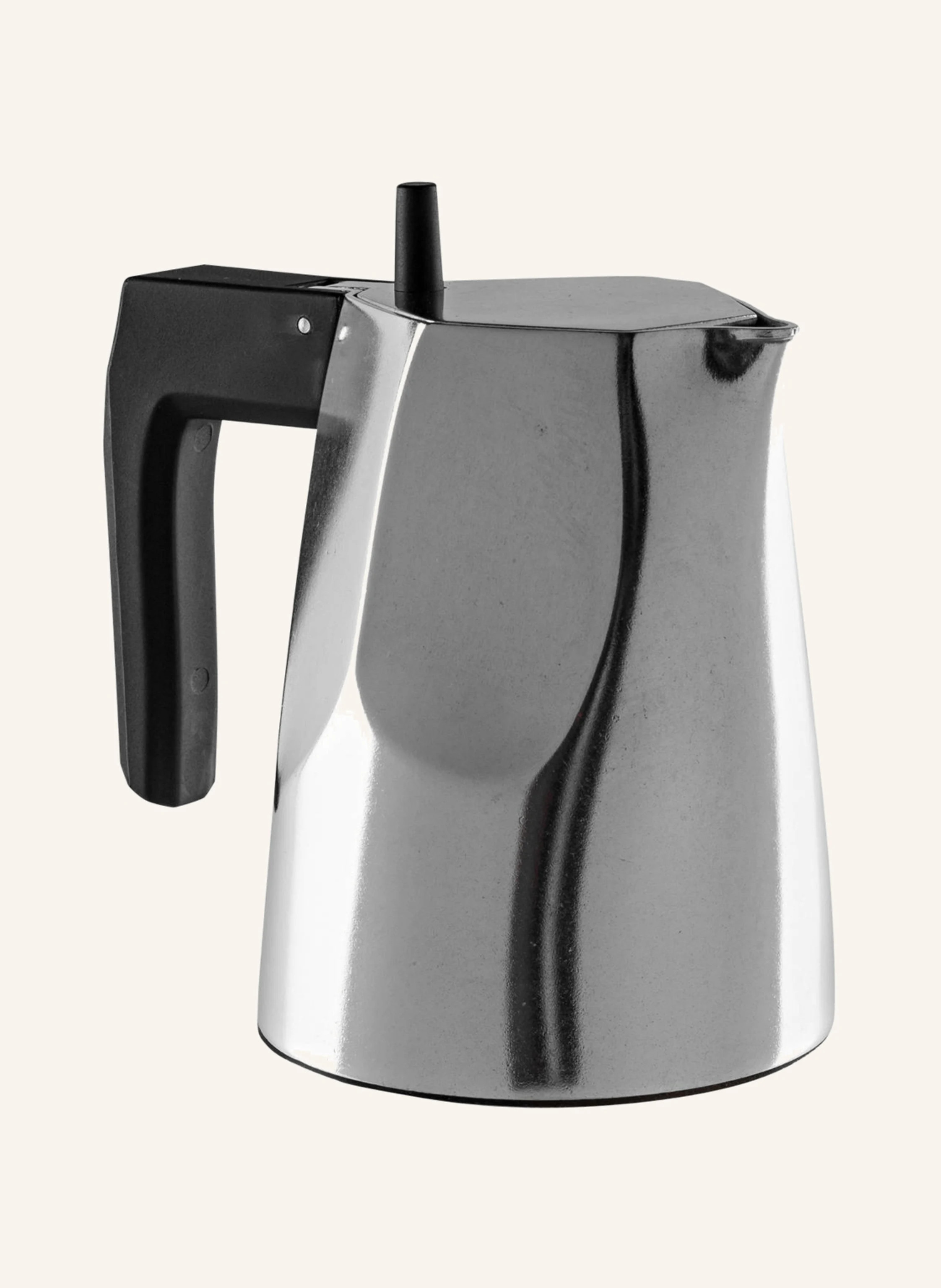 ALESSI Espressomaschine OSSIDIANA Durchmesser: 8,5 cm in silber | Breuninger (DACH)