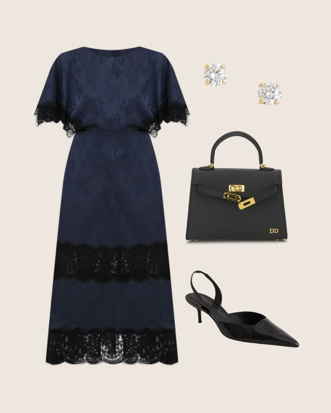 Fall wedding guest outfit idea! 🤍