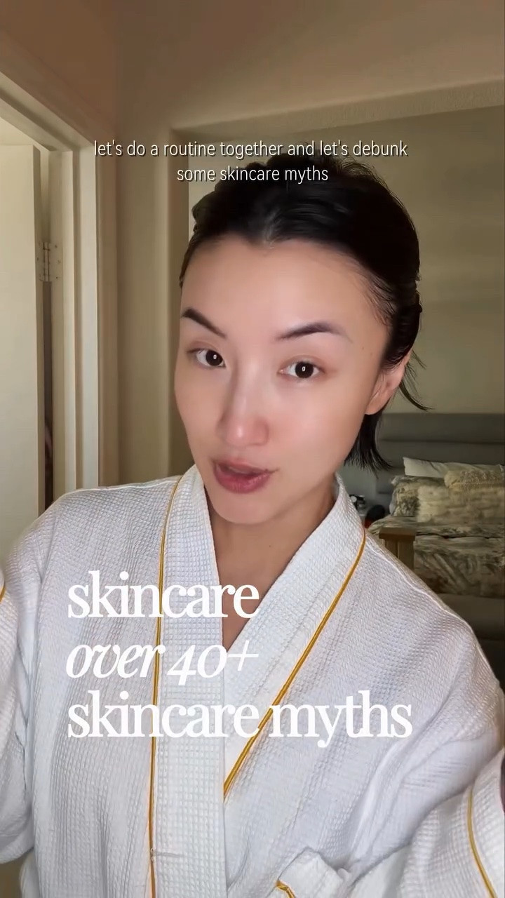 Skincare over 40 ✨ Let’s debunk a few skincare myths while doing my nighttime routine.

As my skin has changed, I’ve learned that a good routine isn’t necessarily about using the strongest actives or the most products — it’s about understanding what your skin actually needs and being consistent with it. Hydration, barrier support, targeted treatments and yes… moisturizer even if you’re acne-prone. 🤍

Products used, in order:
💧 Toner — TIRTIR
✨ Essence — Agent Nateur
💦 Hydrating Serum — TIRTIR
🧬 Growth Factor Serum — DRMTLGY
🤎 Tranexamic Acid Cream — TOSOWOONG
🫧 Moisturizer — First Aid Beauty

Want the full product list? **Comment “SKINCARE” and I’ll send it your way.** 🤍

#SkincareOver40 #MatureSkin #SkincareRoutine #Over40Beauty #SkincareTips

#LTKselfcare #LTKOver40 #LTKBeauty