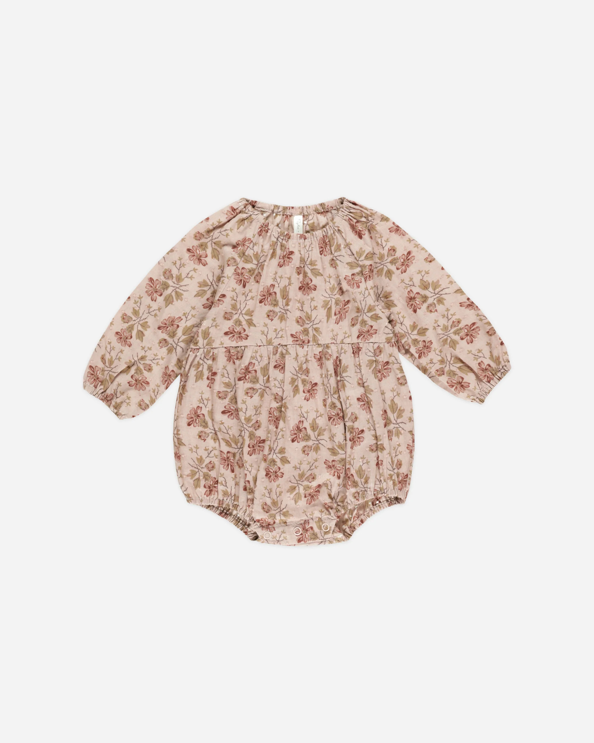 Long Sleeve Bubble Romper || French Garden | Rylee + Cru