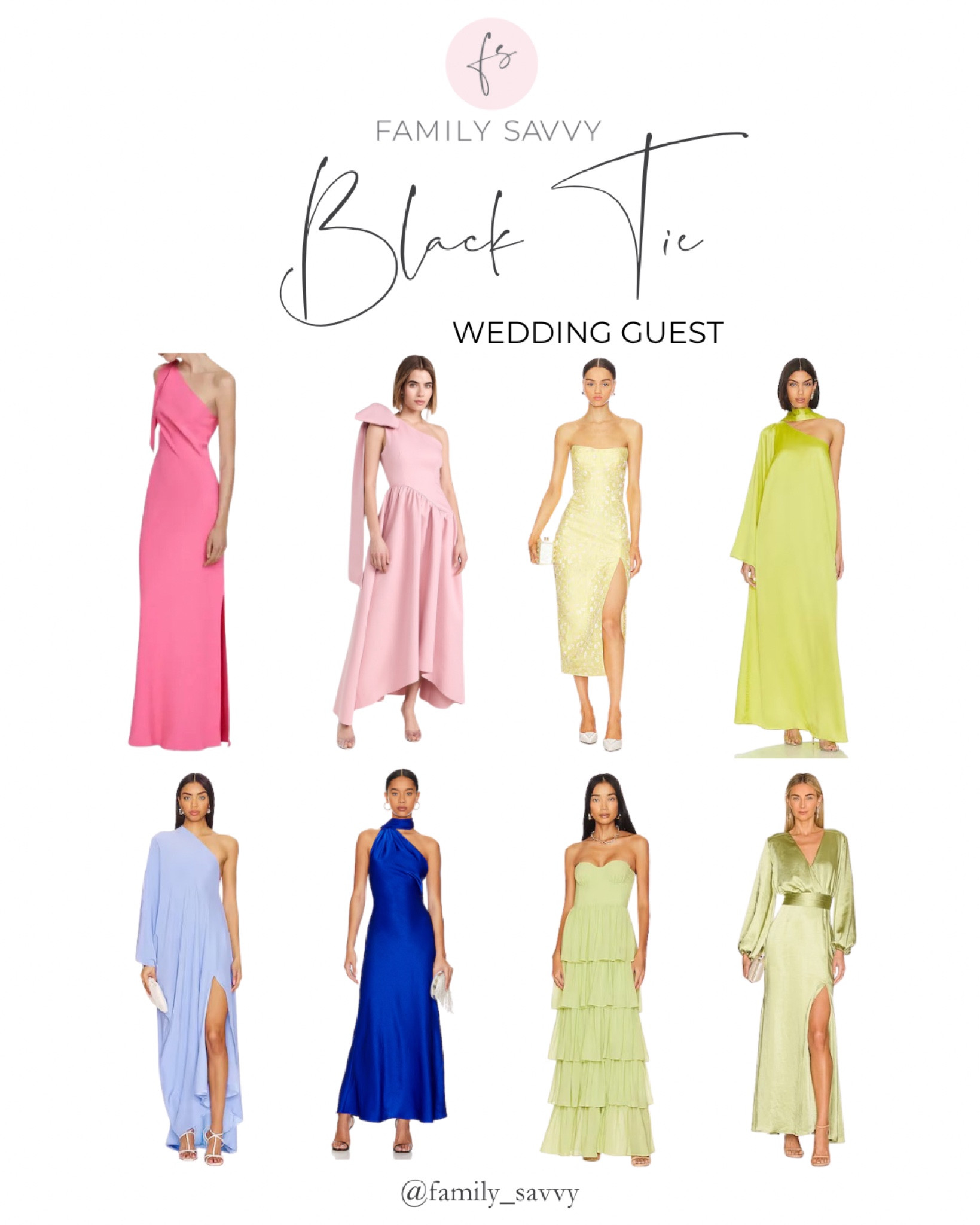 Black Tie spring & summer wedding guest dresses for the spring & summer! 💛

#LTKParties #LTKSeasonal #LTKWedding