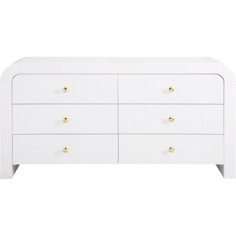 Moncure 6 Drawer 62" W Dresser | Wayfair North America