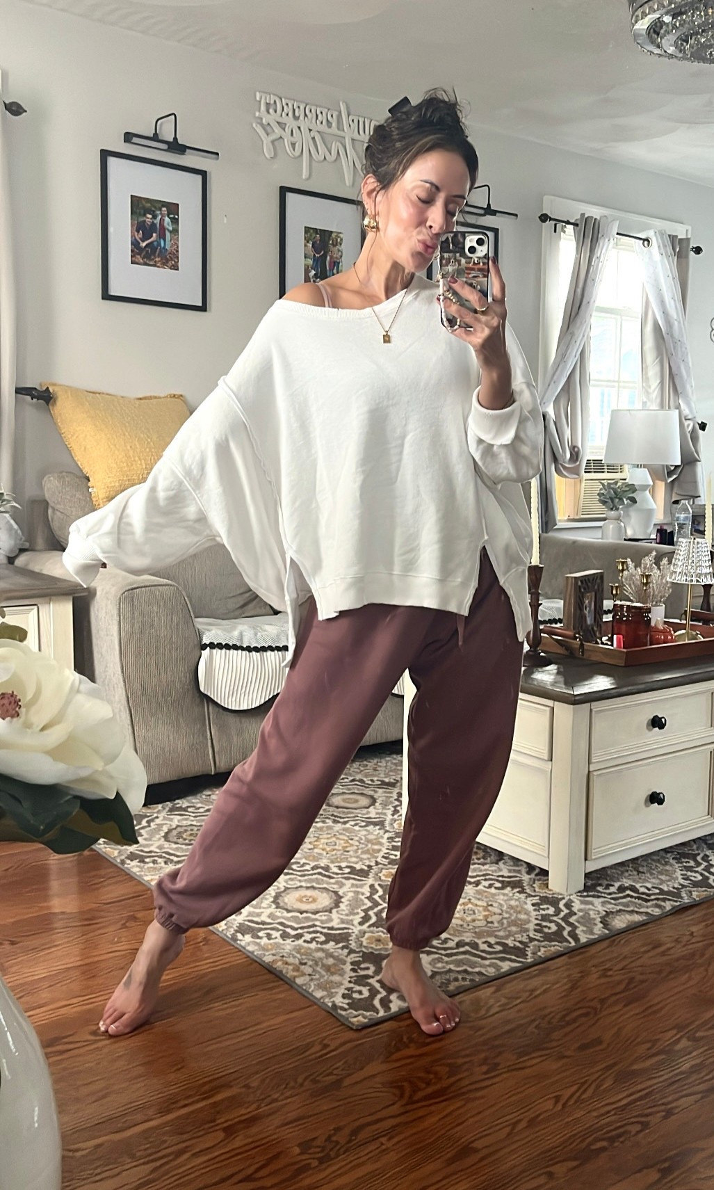 You almost will never catch me in another sweatshirt. I have this in 6 colors. My absolute favorite! 

#LTKStyleTip #LTKOver40 #LTKFindsUnder100