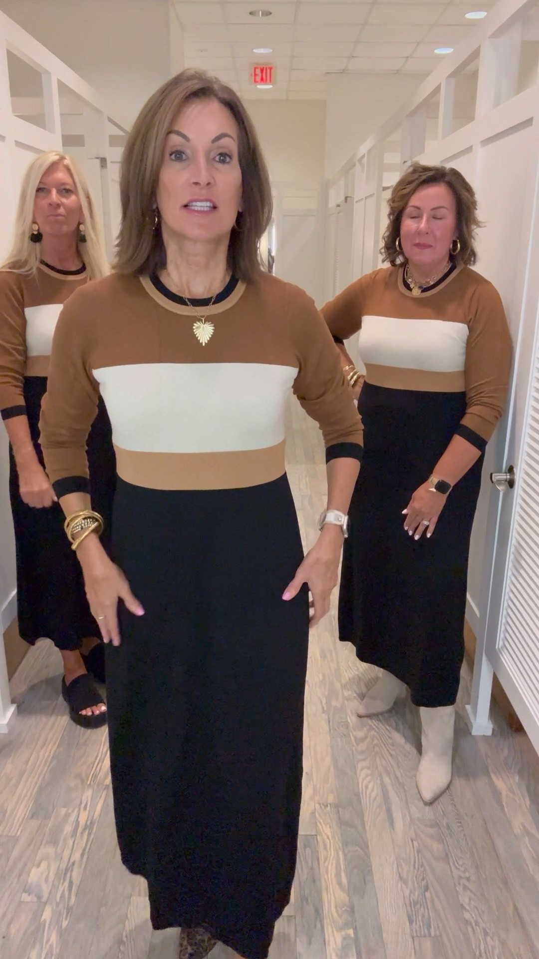 Colorblock sweater midi dress 

Sizes - Small / Medium/ Large

Fall style
Workwear outfit 
Teacher style


#LTKSaleAlert #LTKVideo #LTKStyleTip