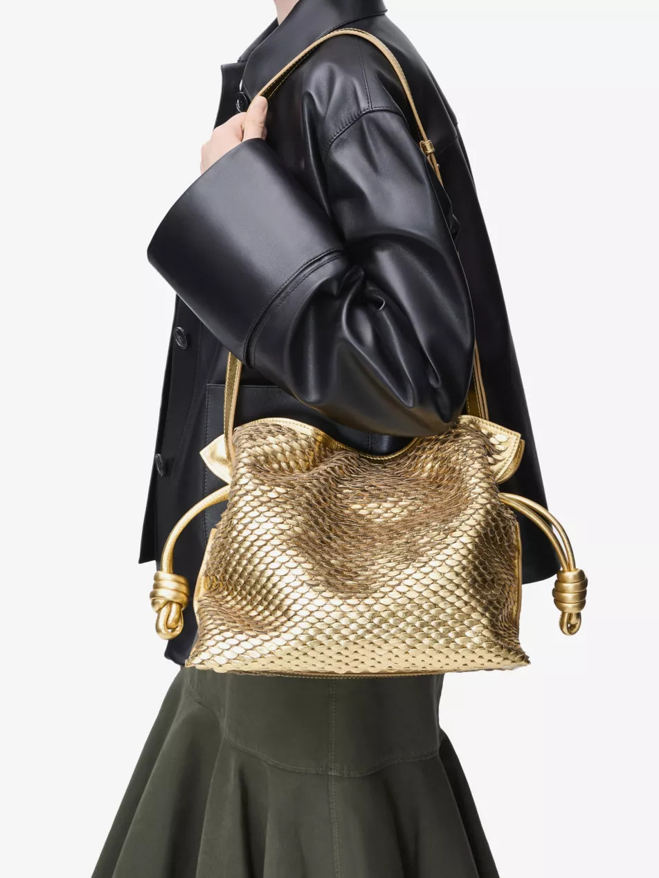 Flamenco Leather Clutch Bag | Selfridges