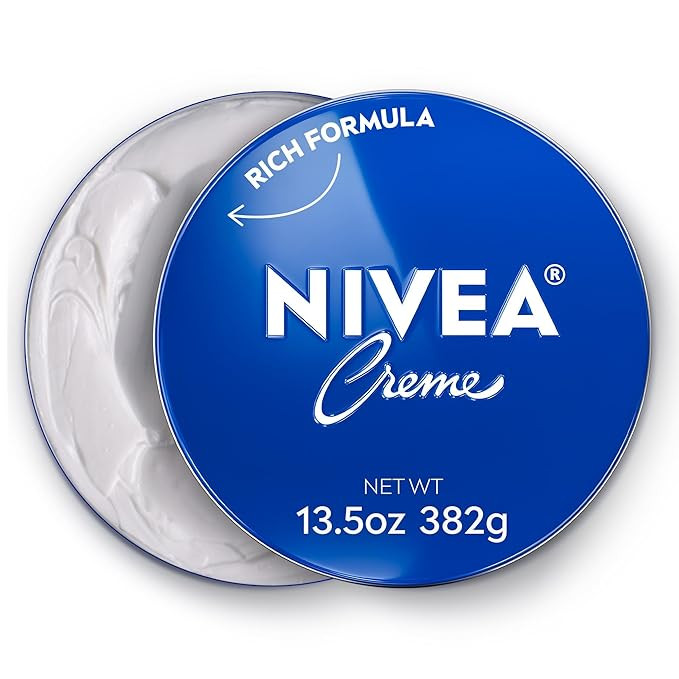 NIVEA Creme Body, Face and Hand Moisturizing Cream for All Skin Types, Rich Body Moisturizer with... | Amazon (US)