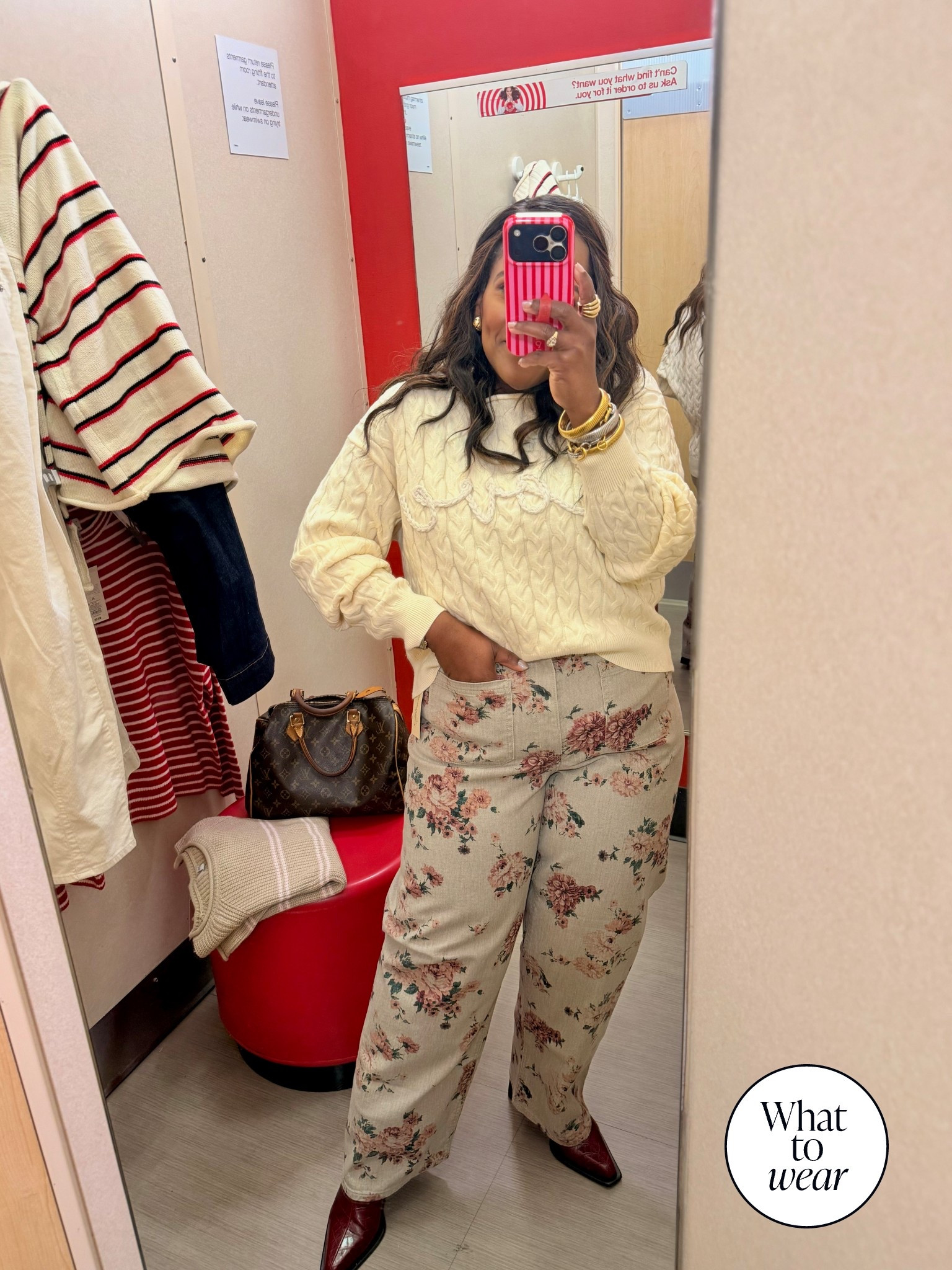 Loving these NEW floral jeans from Target and they’re only $35! I’m wearing the size 14. I would say true to size fit. 🤍✨

#LTKFindsUnder50 #LTKootd #LTKgrwm