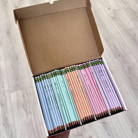 They came and they do not disappoint! The giant box of pretty pastel pre-sharpened Ticonderoga are on drop 👇 !!! They're so pretty! A bit more per pencil than the plain, but awesome price for pastel! Regular pre-sharpened and unsharpened also super low! Stock up for next year! #ad

#LTKSaleAlert #LTKFindsUnder50 #LTKKids