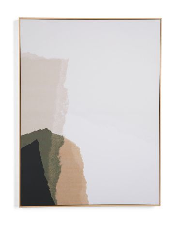 40x30 Juno Natural Framed Canvas Wall Art | TJ Maxx